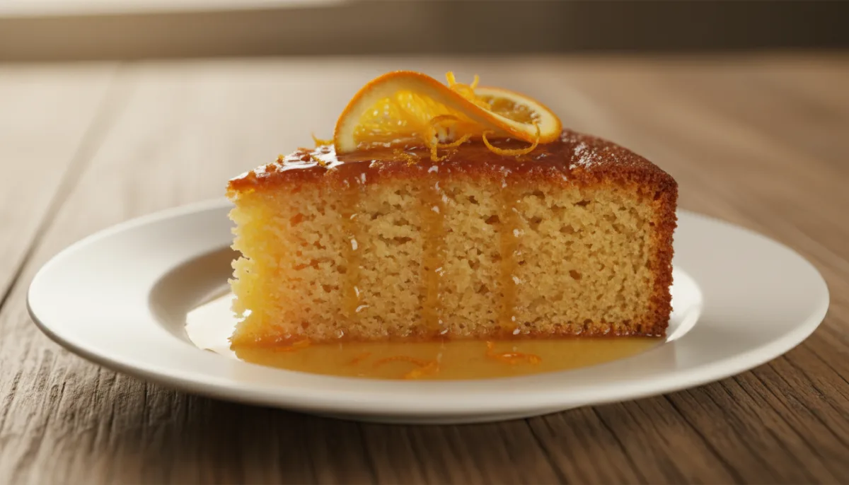Pastel Griego de Naranja y Sémola (Portokalopita)