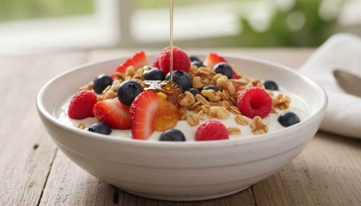 Greek Yogurt and Berry Breakfast Bowl