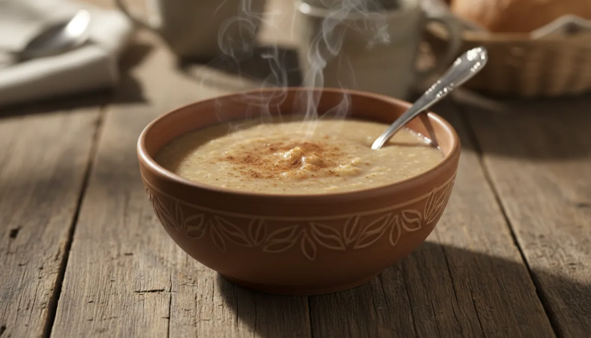 Haitian Akasan: Sweet Cornmeal Porridge with Spices