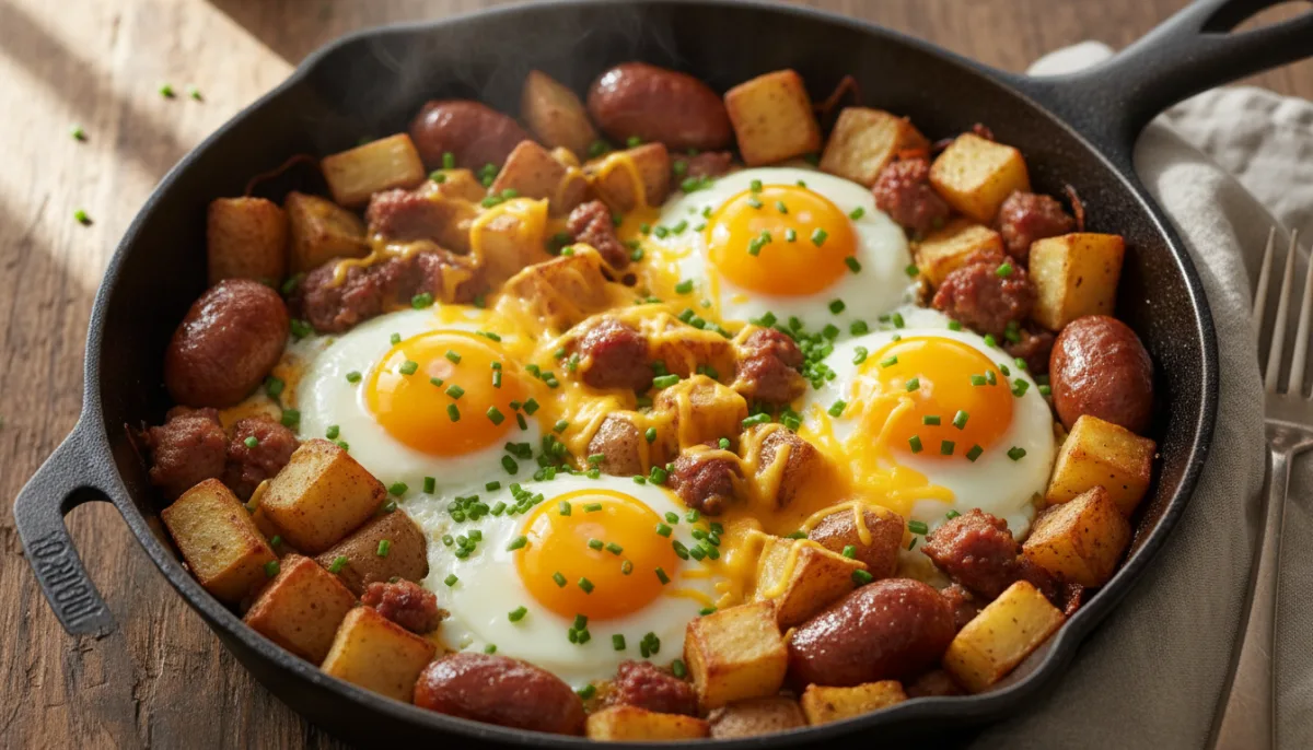 Hearty Sausage and Egg Breakfast Skillet