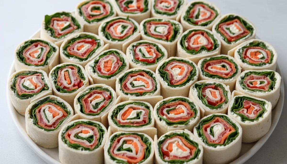 Hearty Turkey and Veggie Pinwheels