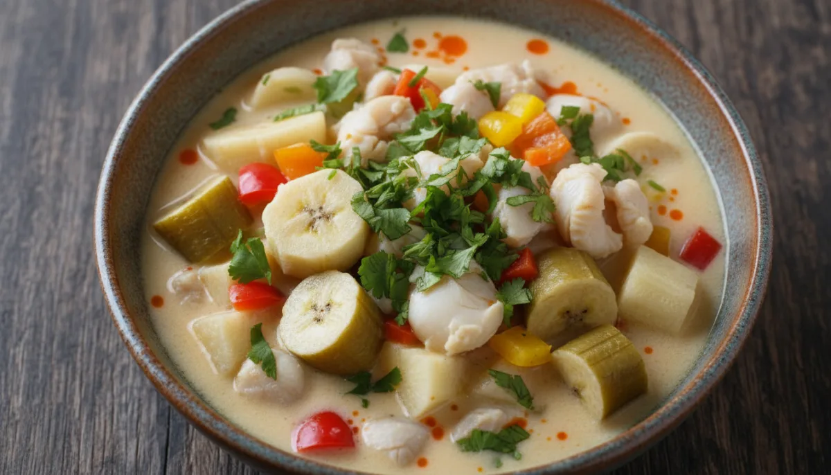 Honduran Sopa de Caracol: Creamy Conch Soup with Vegetables