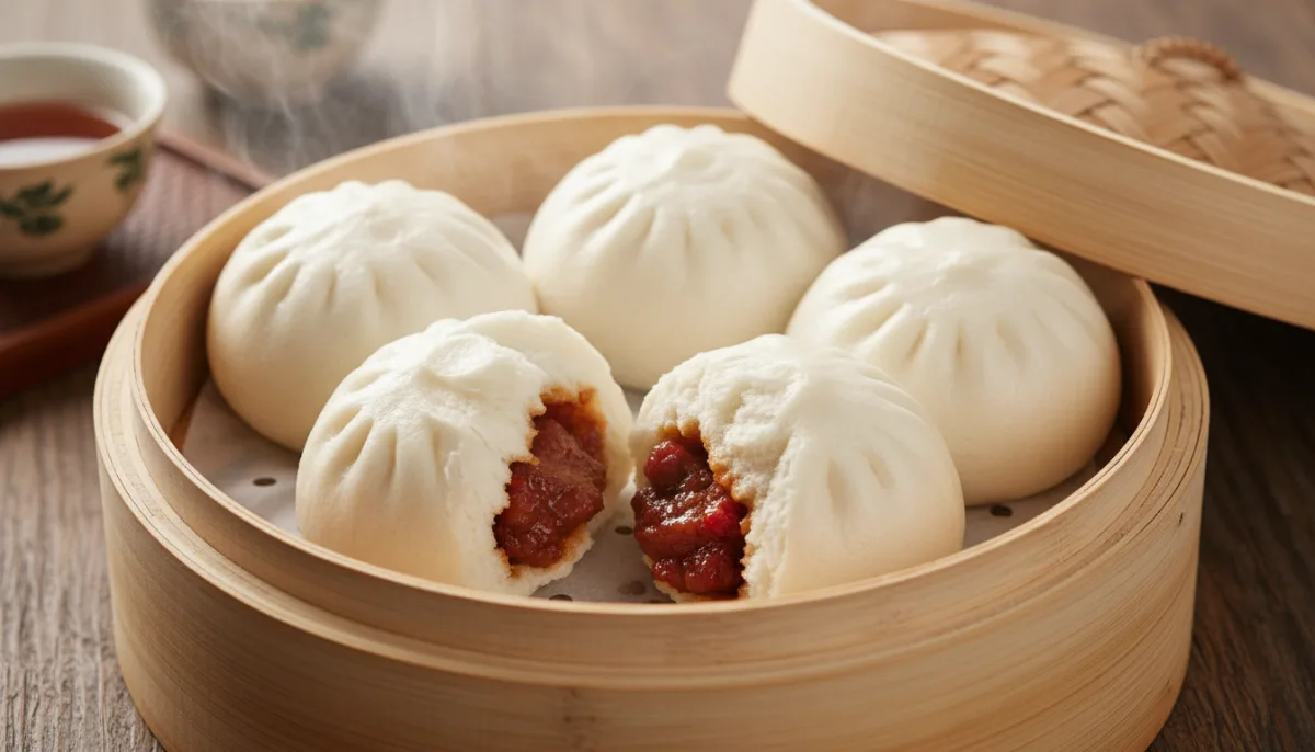 Buka me Mish Derri Char Siu të Avulluar, Stil Hong Kongu