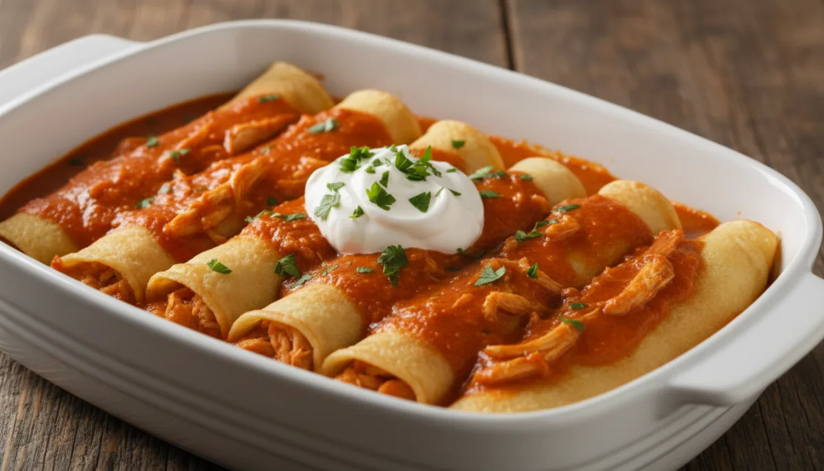 Hortobágyi Palacsinta (Savory Crepes) with Chicken Paprikash Filling
