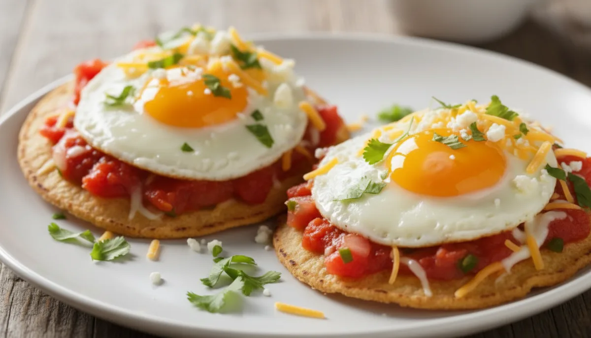 Huevos Rancheros Breakfast Tostadas