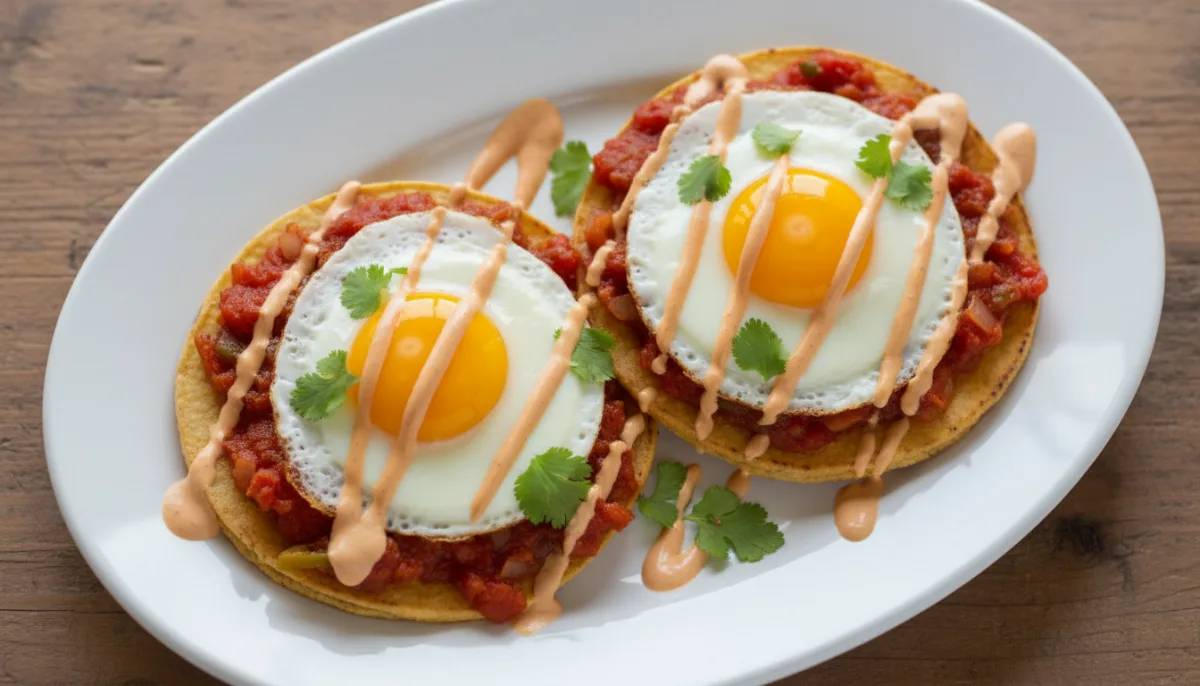 Huevos Rancheros me Krem Chipotle