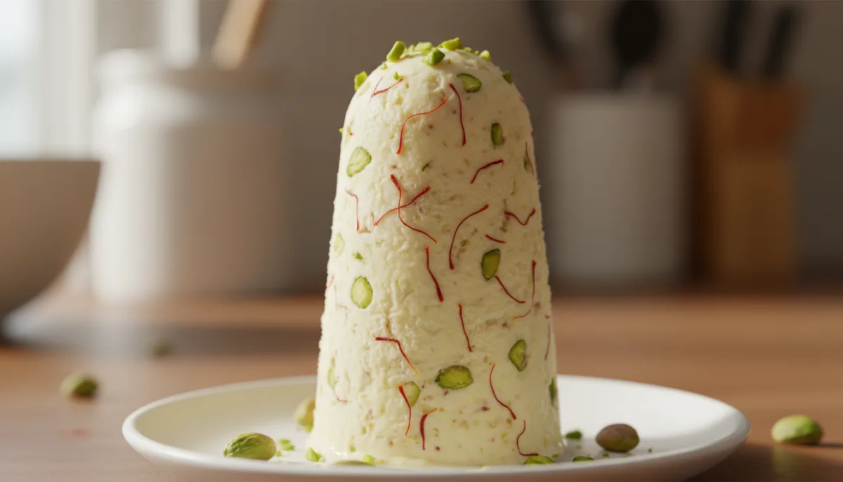 Kulfi Indio de Azafrán y Pistacho