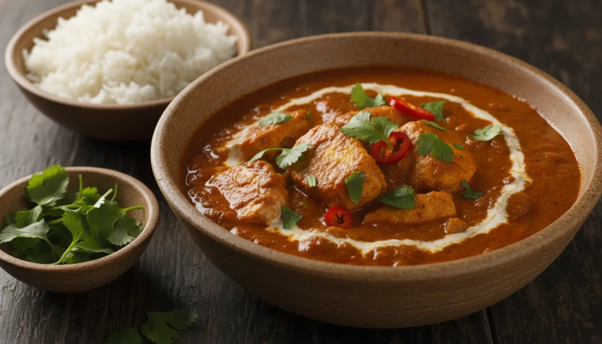 Coastal Indian Fish Curry with Coconut & Tamarind