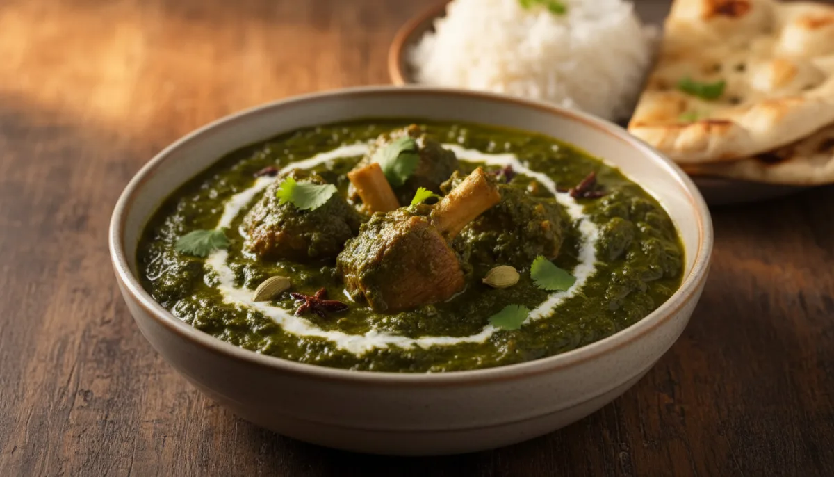 Hearty Lamb and Spinach Curry (Saag Gosht)