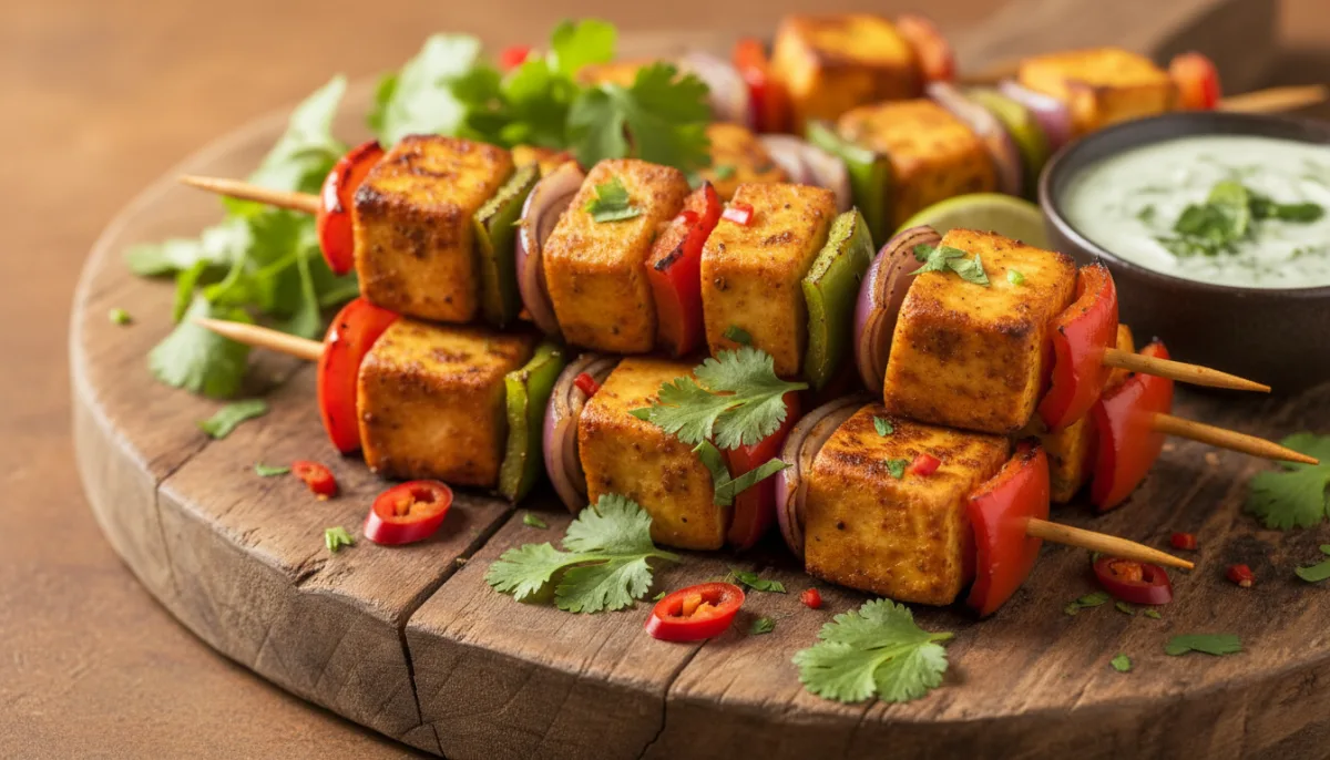Hellat Indiane me Perime dhe Paneer me Erëza