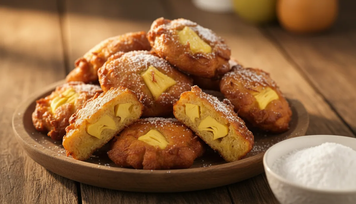 Buñuelos Indonesios de Coco y Yaca (Jemput-Jemput Nangka)