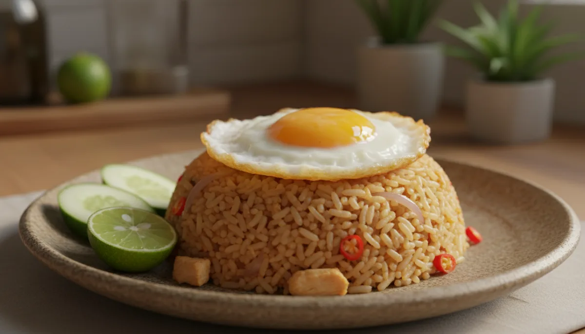 Authentic Nasi Goreng Kampung: Indonesian Village Fried Rice