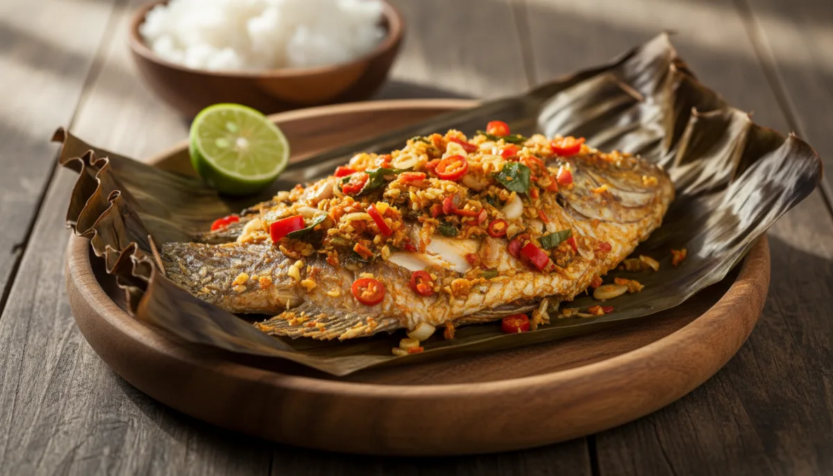 Pepes Ikan: Pesce al Vapore in Foglia di Banana