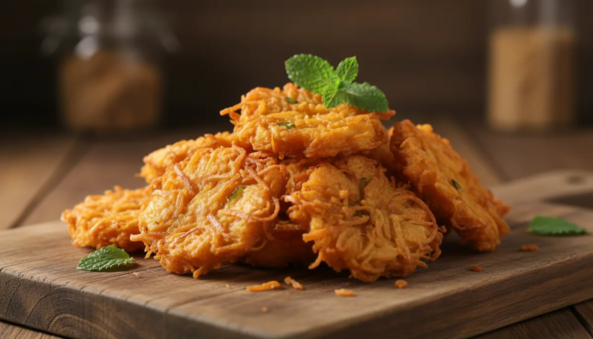 Petulla Patate të Ëmbla Indoneziane (Ubi Goreng)