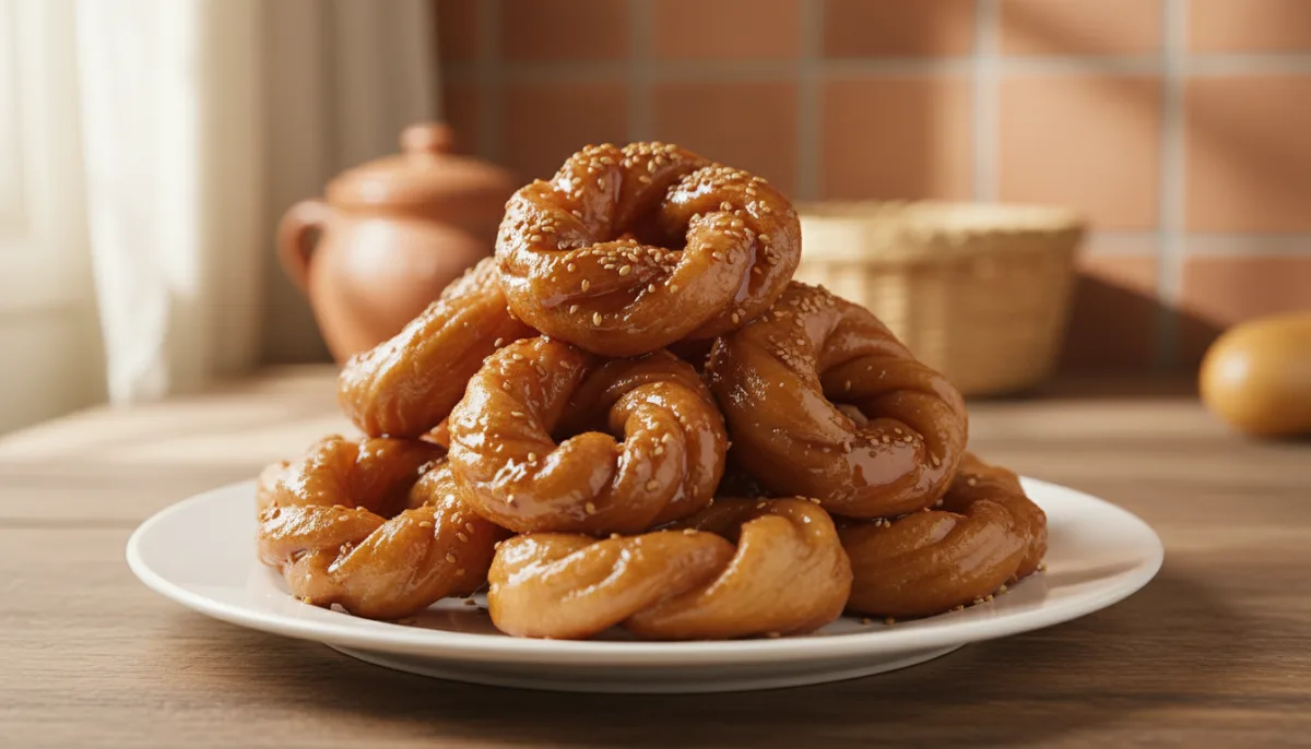 Iraqi Zalabya: Crispy Fried Dough with Date Syrup