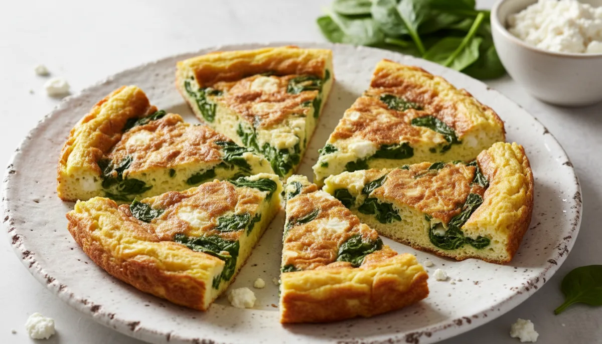 Frittata Italiane me Rikota dhe Spinaq