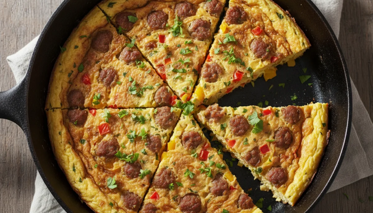 Italian Sausage and Bell Pepper Frittata
