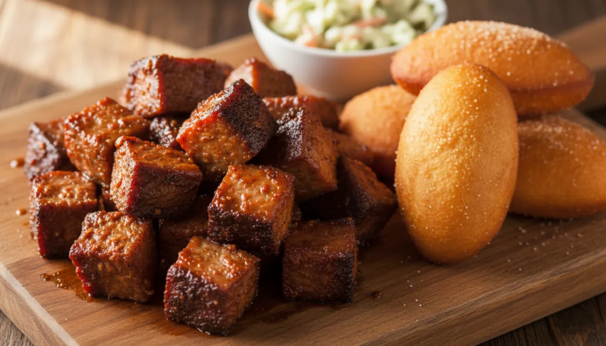 Jamaican Jerk Pork with Festival Bread