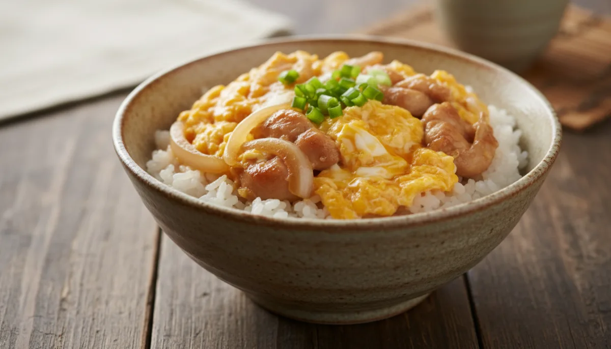 Japanese Chicken and Egg Donburi