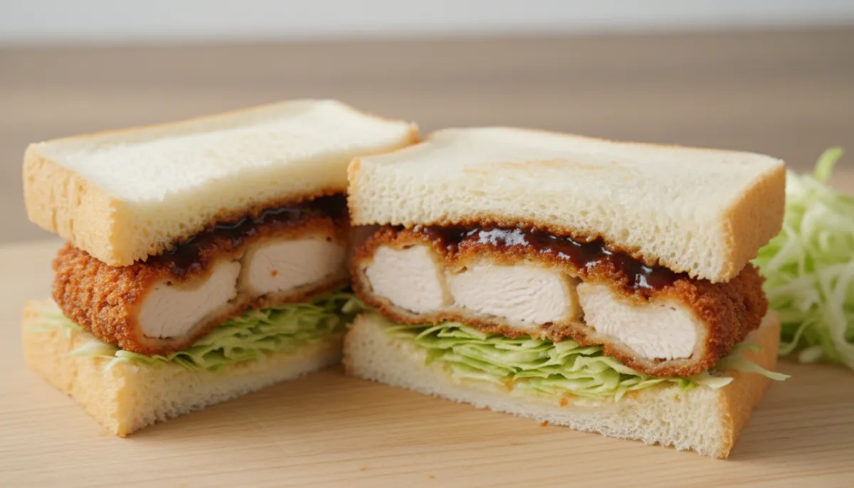 Sanduiç Japonez Katsu Pule