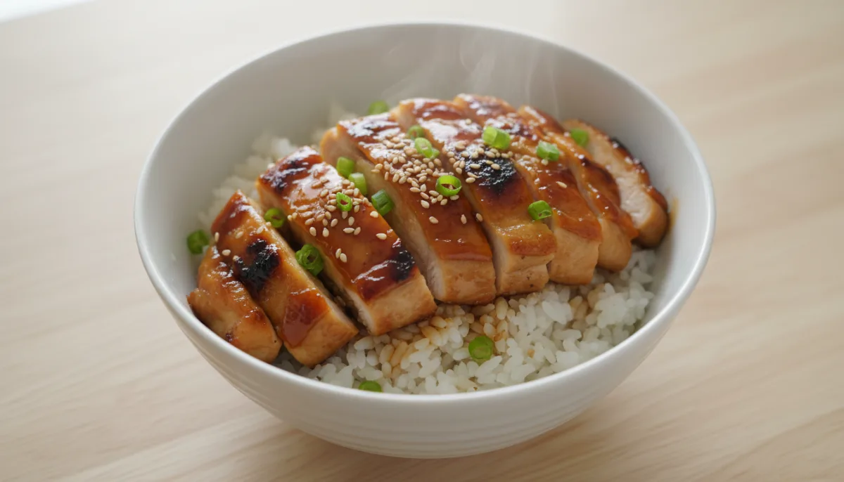 Japanese Chicken Teriyaki Donburi