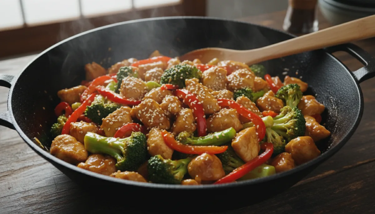 Japanese Ginger Chicken Stir-fry