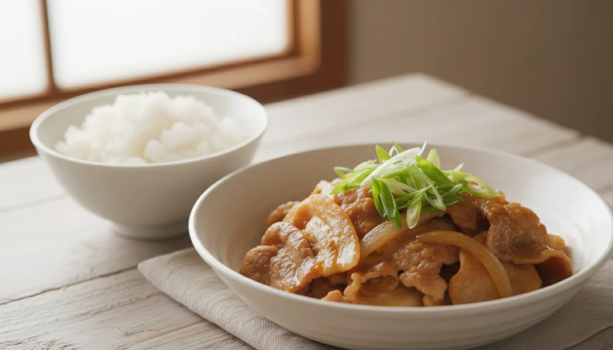Japanese Ginger Pork Stir-fry (Shogayaki)
