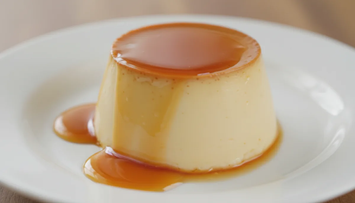 Japanese Miso Caramel Pudding