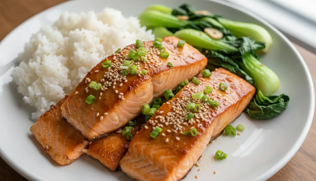 Japanese Salmon with Miso Glaze