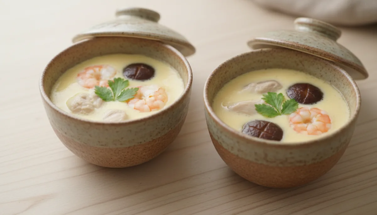 Japanese Savory Egg Custard (Chawanmushi)