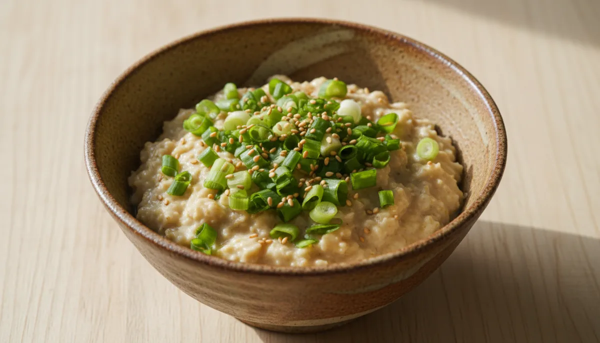Qullë të Shijshme Japoneze me Miso dhe Qepë të Njoma