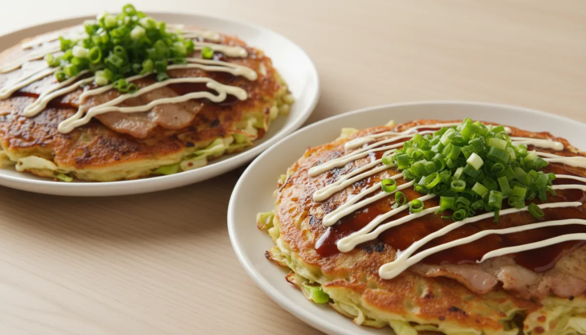 Japanese Savory Okonomiyaki Pancakes