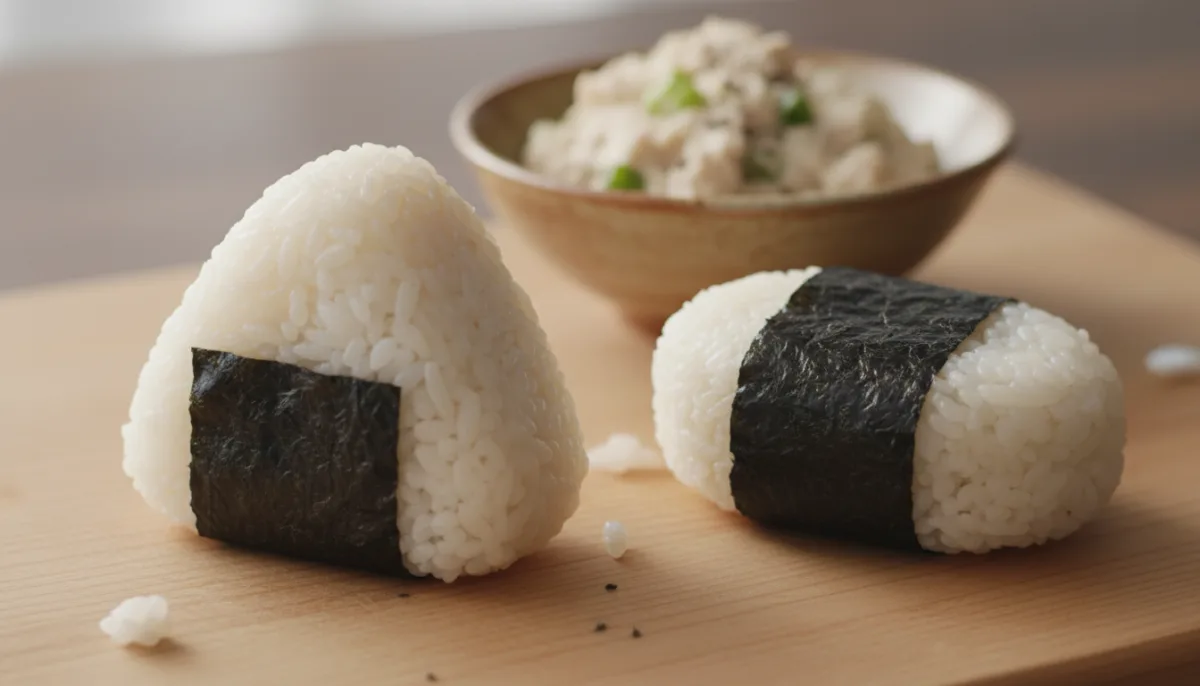 Onigiri Japonez me Ton dhe Majonezë
