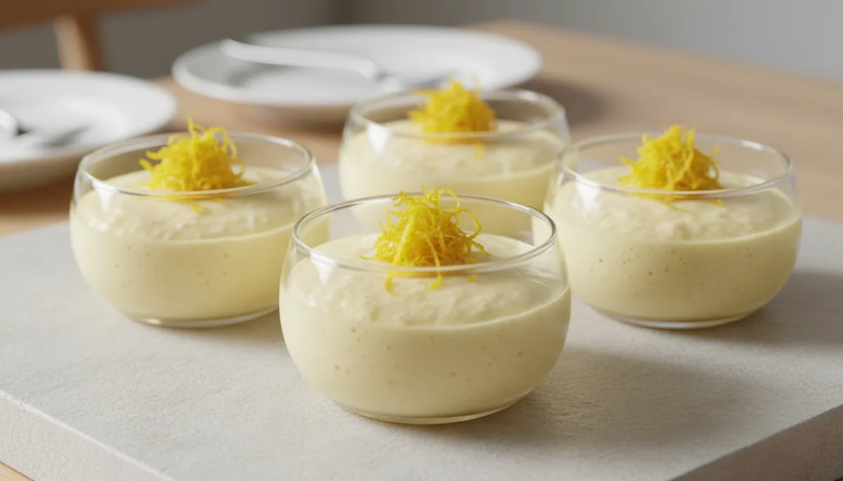 Japanese Yuzu Citrus Mousse