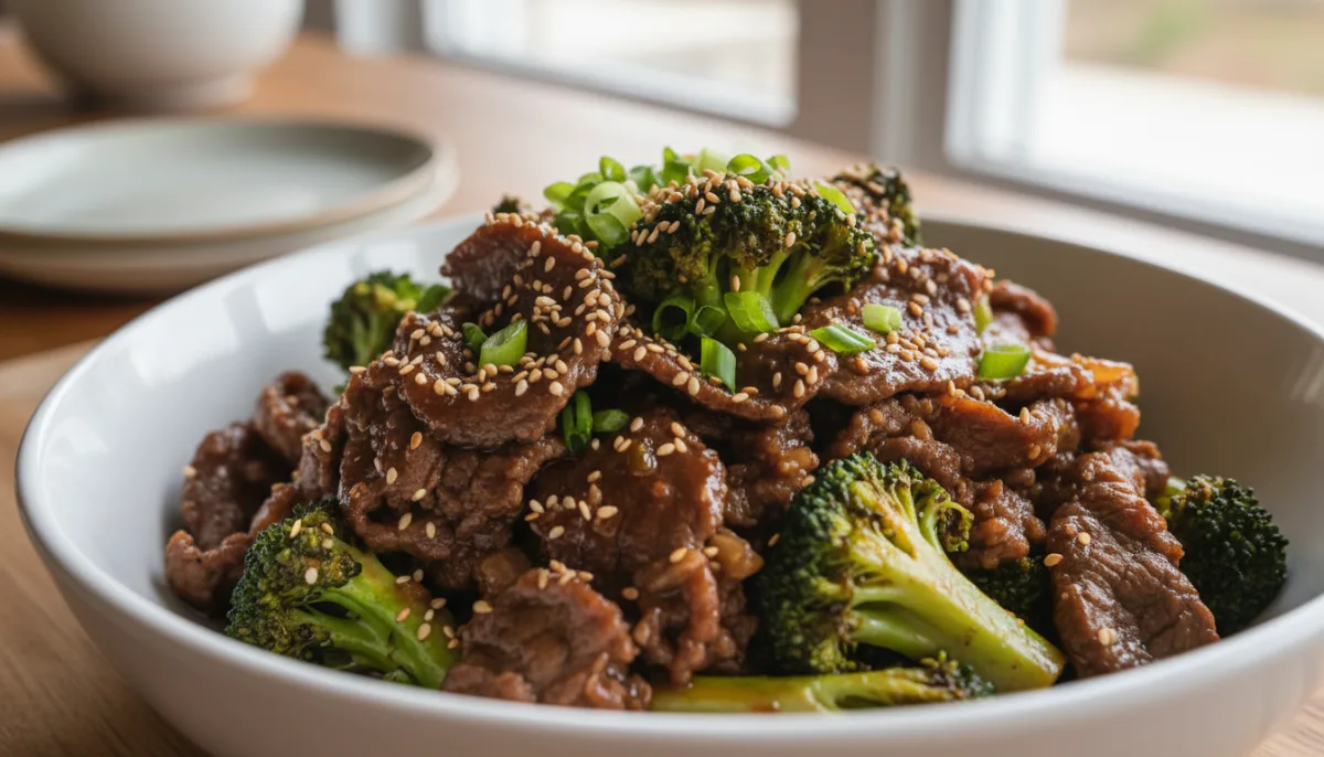 Korean Beef and Broccoli Stir-Fry