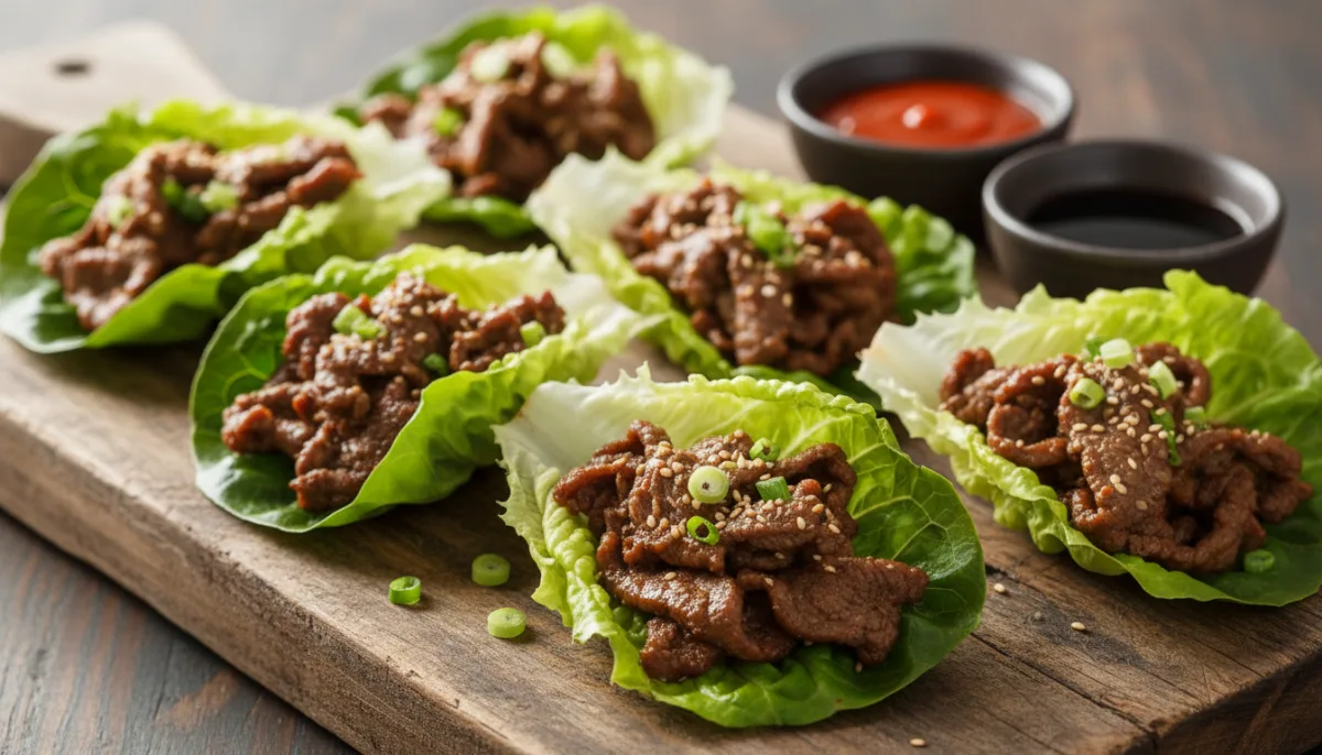 Sallatë me Mish Viçi Bulgogi Koreane