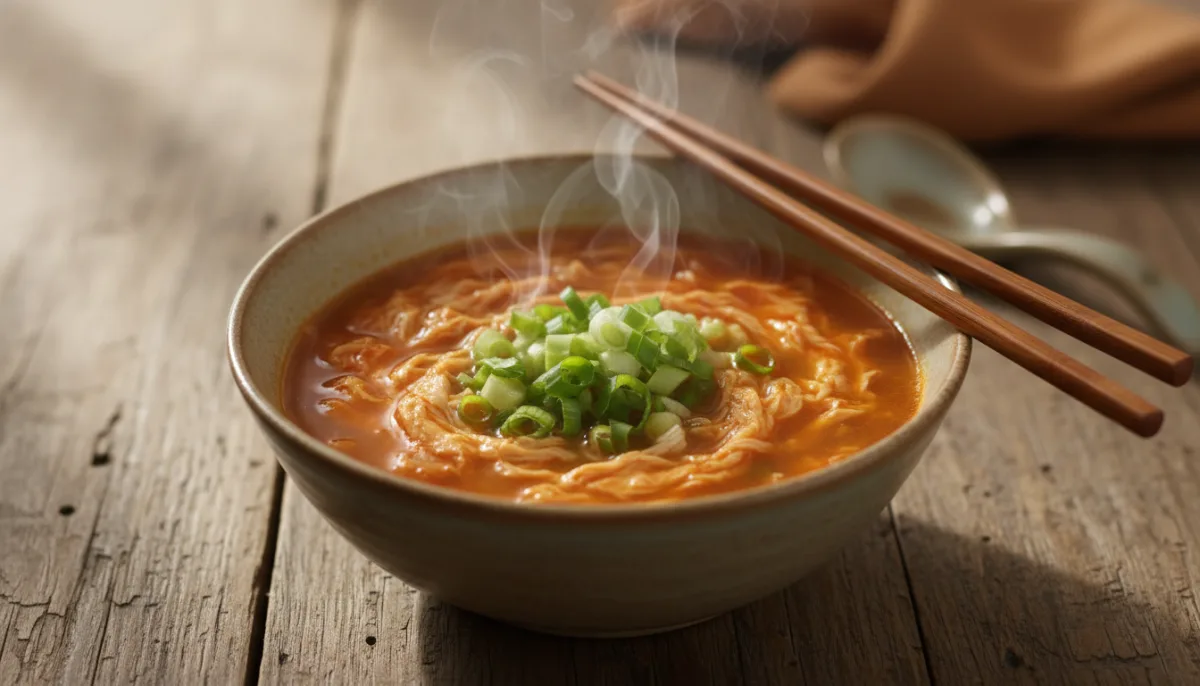 Supë Koreane me Vezë dhe Gochujang