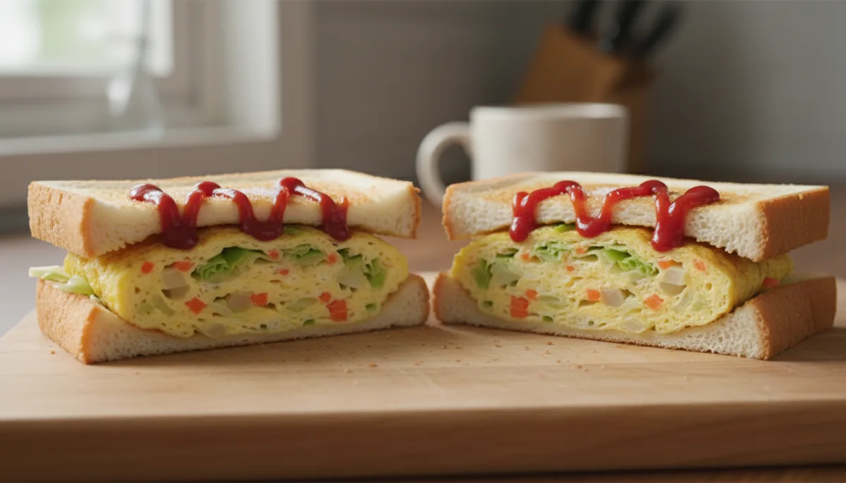Korean Savory Egg Toast (Gilgeori Toast)