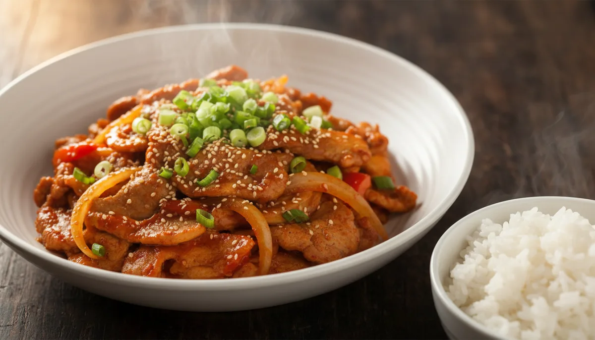 Korean Spicy Pork Bulgogi