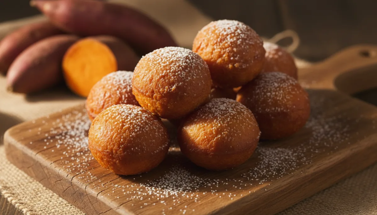 Korean Sweet Potato Donuts (Goguma Donut)