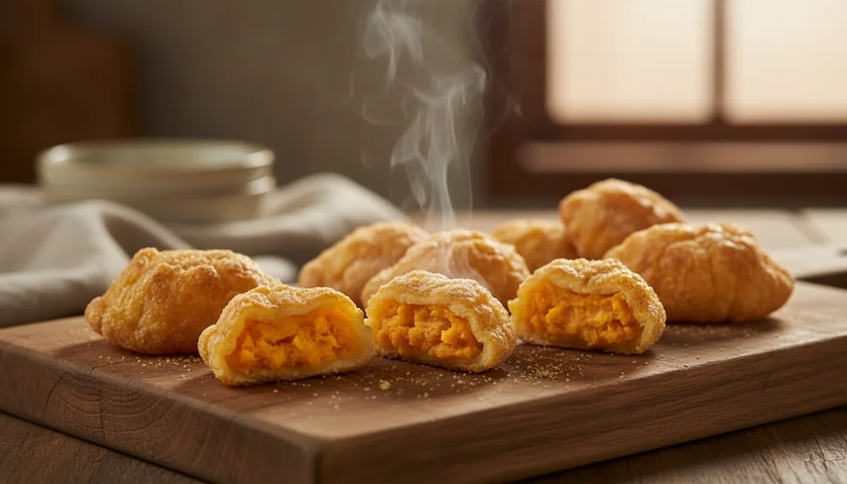 Korean Sweet Potato Mochi Bites