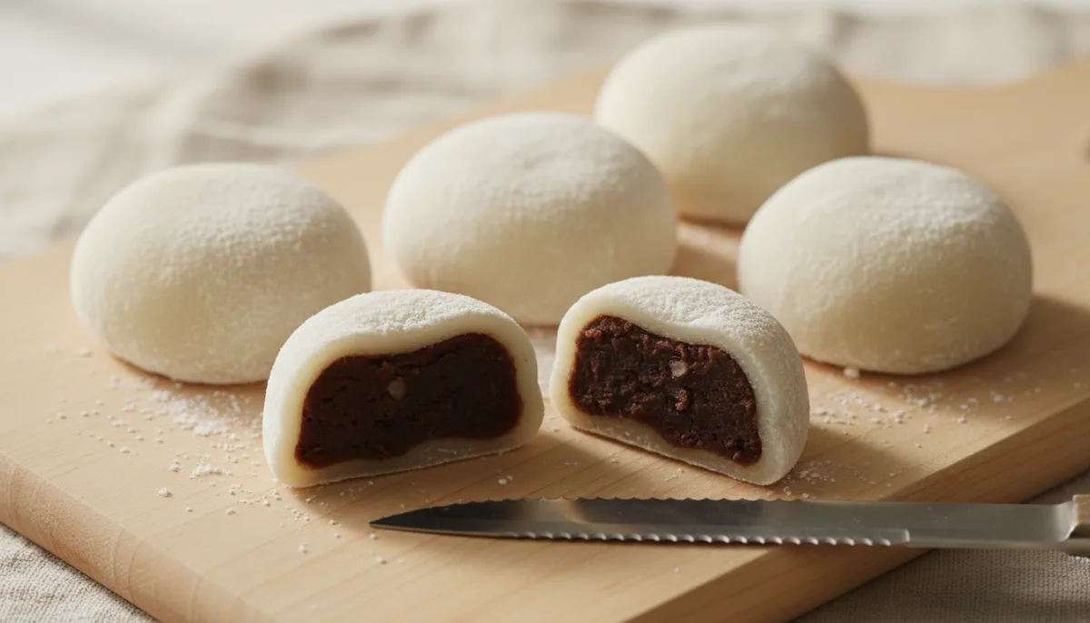 Mochi Coreano de Frijol Rojo Dulce