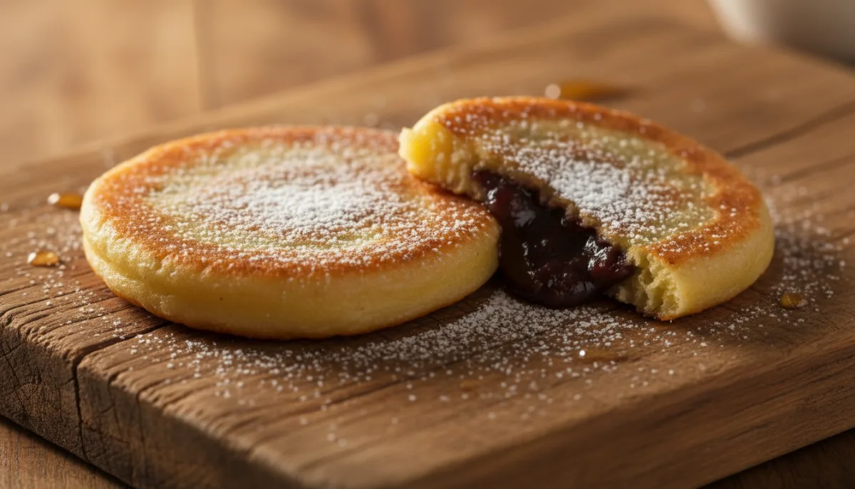 Korean Sweet Red Bean Paste Pancakes (Hotteok)