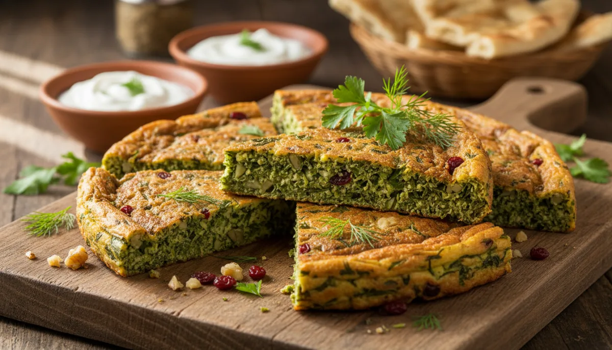 Kuku Sabzi (Persian Herb Frittata)