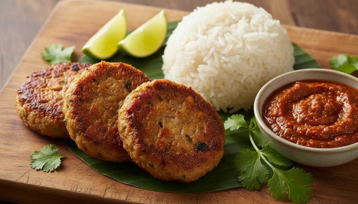Laotian Sai Oua (Lao Sausage) with Sticky Rice and Jeow Bong