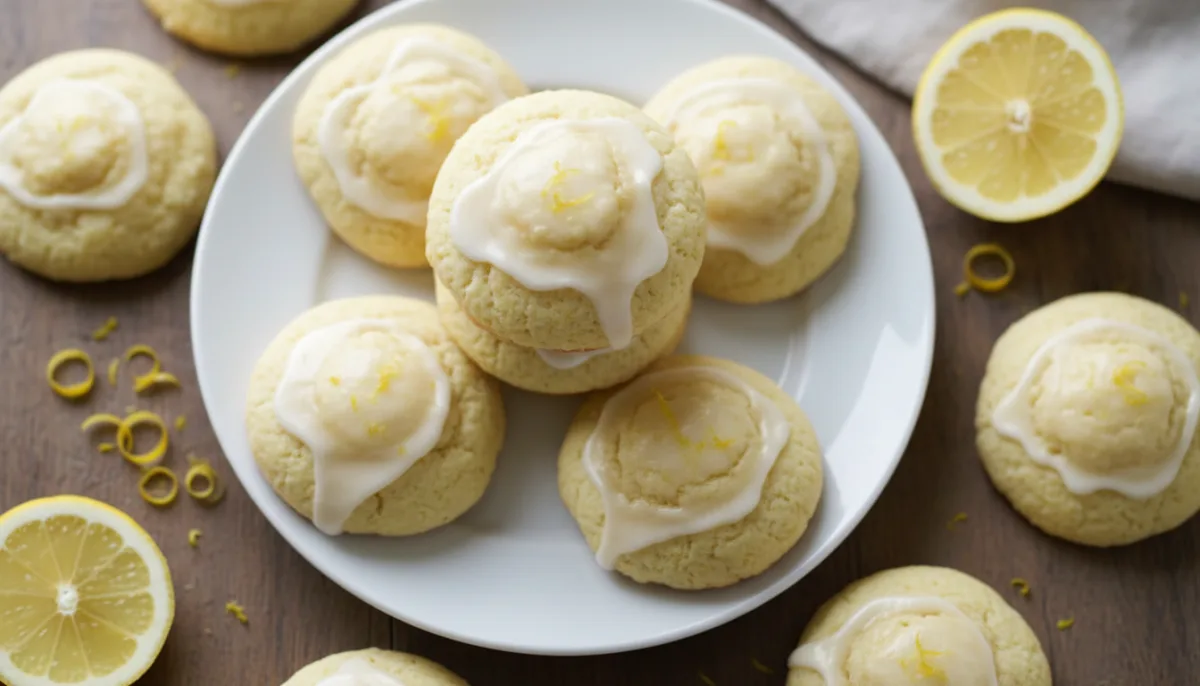 Galletas de Ricotta y Limón con Glaseado
