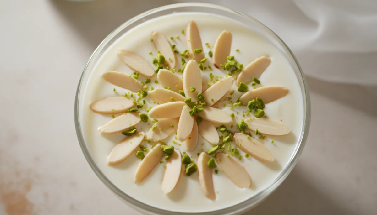 Mahalabiya Libia de Almendras y Agua de Rosas