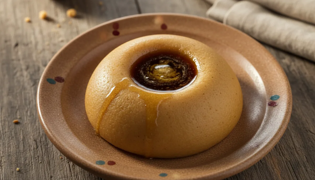 Libyan Asida with Date Syrup and Ghee
