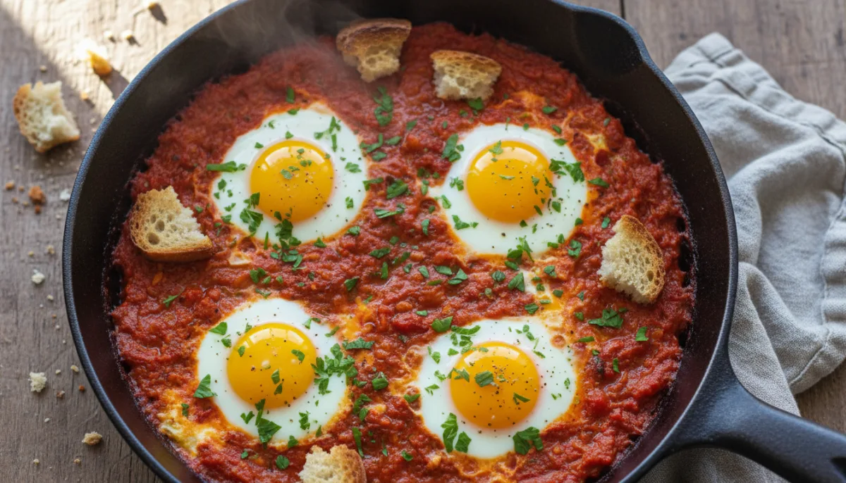 Vezë të Pjekura Mesdhetare me Harissa Pikante