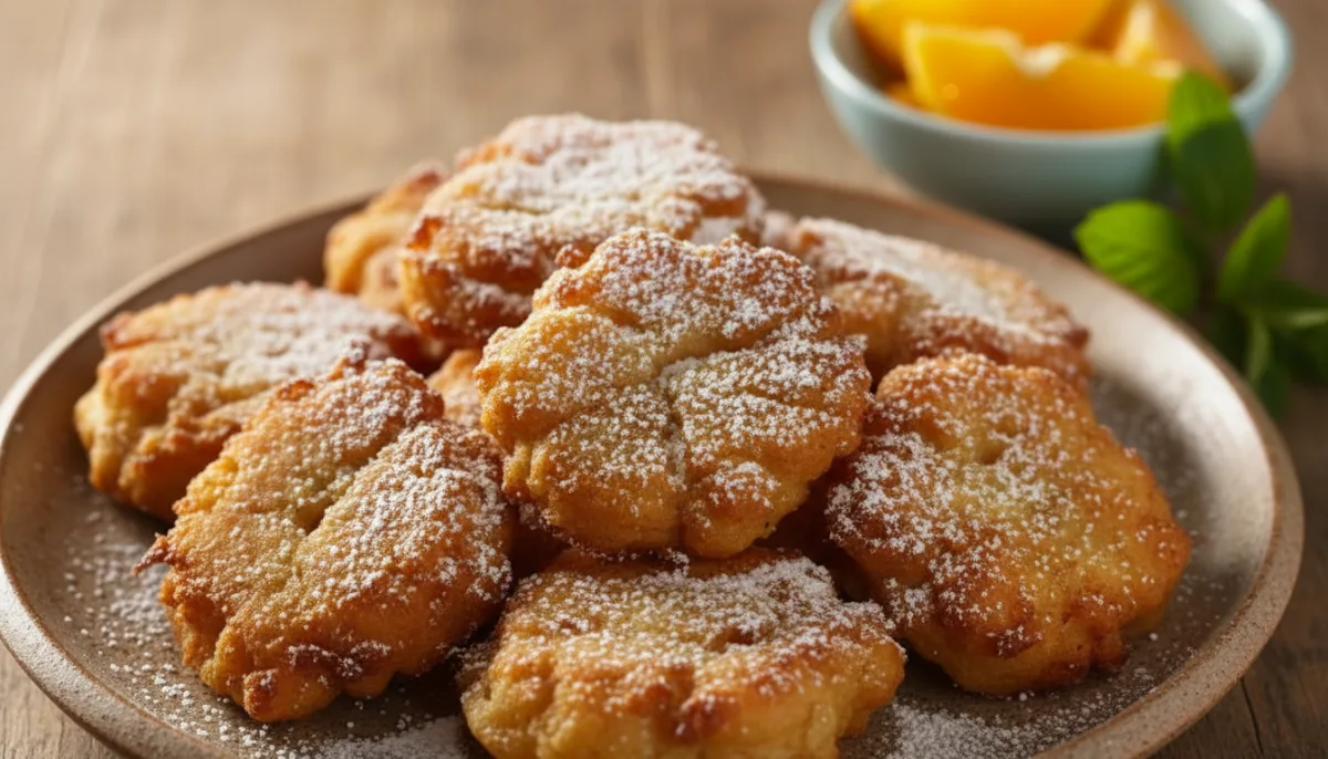 Mediterranean Orange Blossom Ricotta Fritters